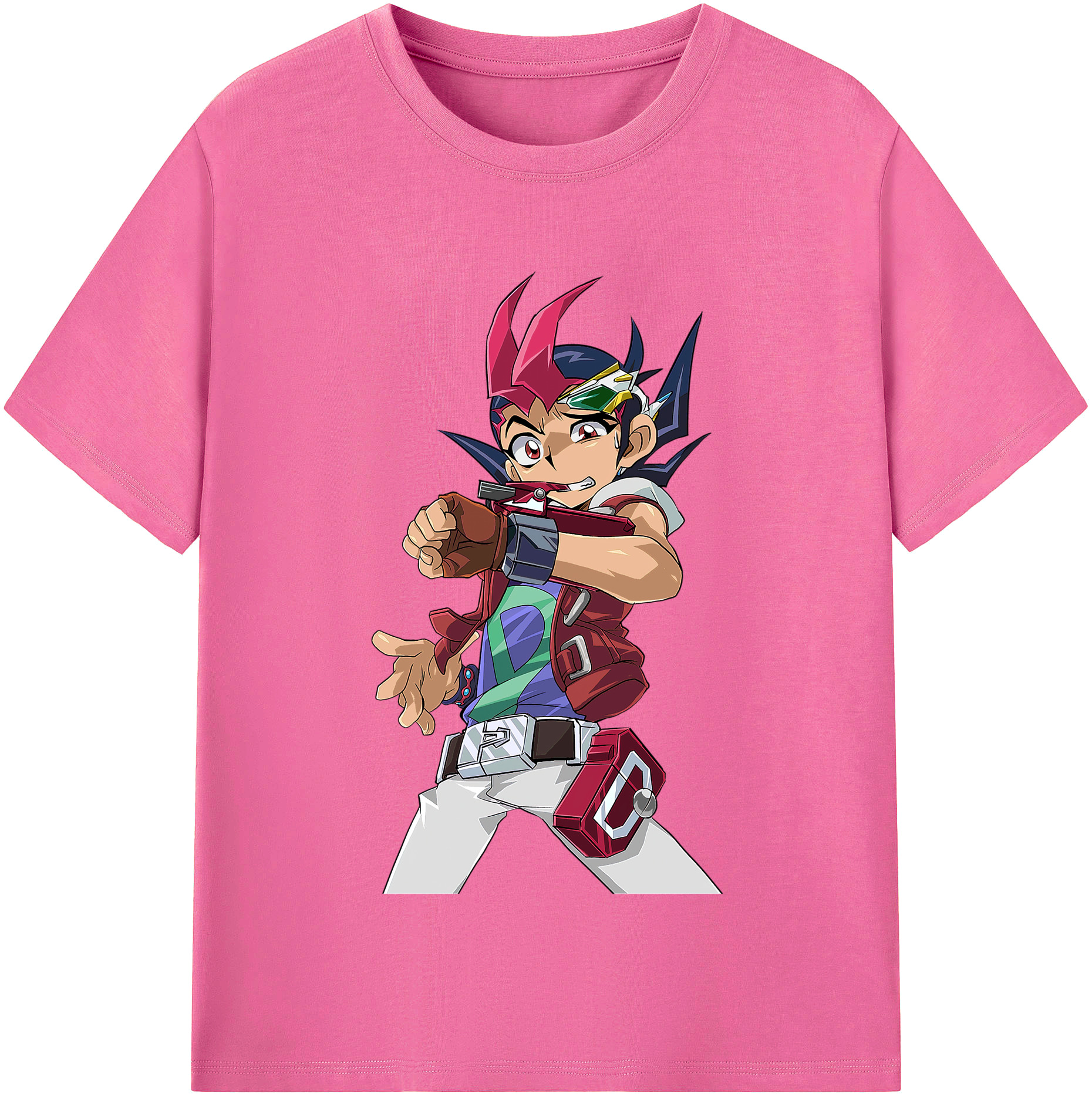 （画像用） 遊☆戯☆王 Yu-Gi-Oh! レディースカジュアルプリントTシャツ（綿100％）